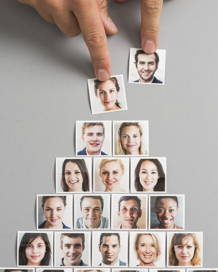 xcg Management Audit – pyramide Gesichter